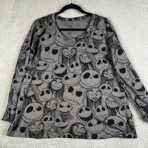DISNEY PARKS Nightmare Before Christmas Top Women S Jack Sally All Over Print
